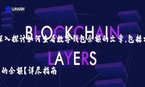 提示：這是一篇旨在深入探討如何查看數(shù)字錢包余額的文章，包括相關(guān)問(wèn)題和詳細(xì)解答。


如何查看數(shù)字錢包里的余額？詳盡指南