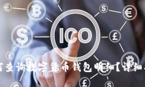如何查詢數(shù)字貨幣錢包明細(xì)？詳細(xì)指南