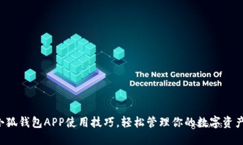 小狐錢包APP使用技巧，輕松管理你的數(shù)字資產(chǎn)！