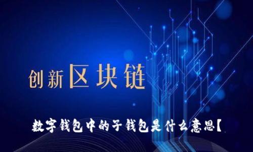 數(shù)字錢(qián)包中的子錢(qián)包是什么意思？